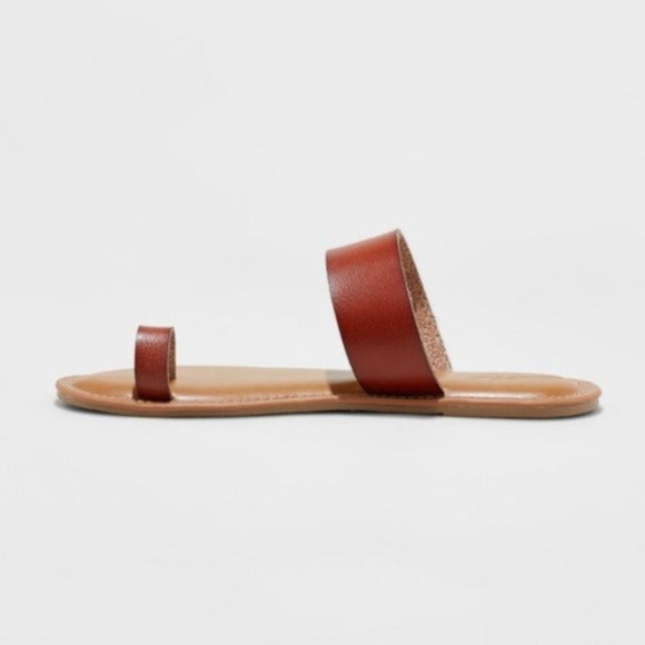 Kessie Slide Sandal by Universal Thread Size 9 - Picture 2 of 3